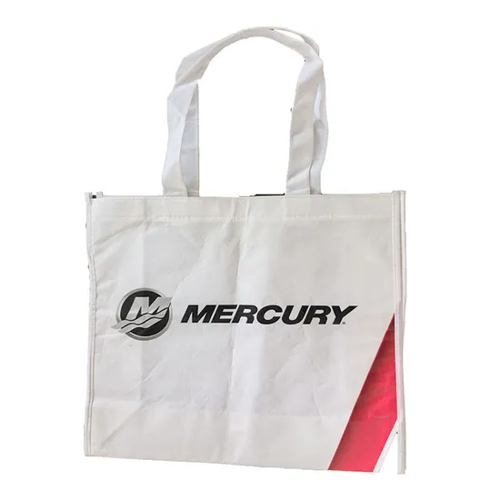 Wholesale Gift Promotional Grocery Tote Bag Ultrasonic Shopping PP Non Woven Bag 