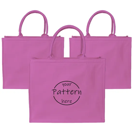 Hot Sale Custom Logo Travel Polyester Women Shoulder Canvas Beach Bag Cotton Canvas Tote Bag for Shopping Picnic for Holiday Bag 