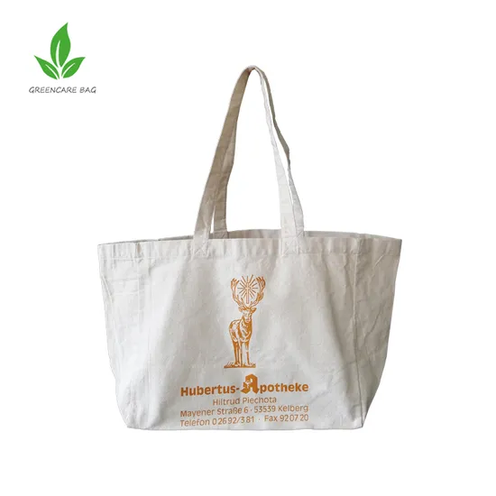 Wholesale Recyclable Shopping Cotton Bag and Canvas Tote Bag 