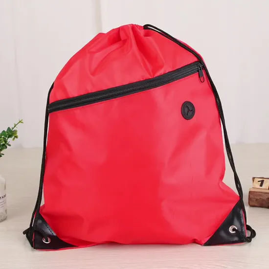 Wholesale Promotional Polyester Non Woven Cotton Backpack Gym Drawstring Bag
