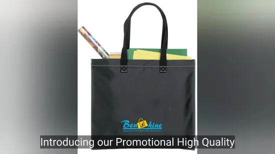 Promotional High Quality Customized Logo Jute Shopping Bag Polyester Tote Non Woven Bag Cotton Canvas Bag Custom Logo 