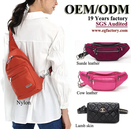 19 Yrs Cutsomized Crossbody Mini Polyester Sling for Man Waist Shoulder Bum Climbing Mobile Phone Bags Hiking Sport Men Small Cross Body Belt Cotton Chest Bag 