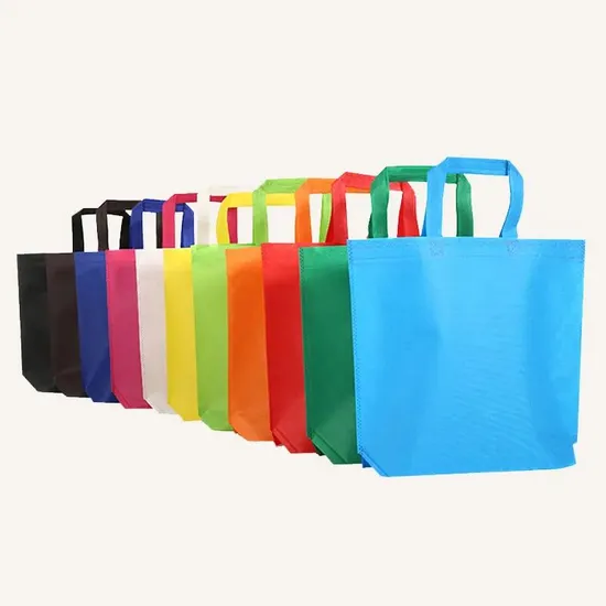 Eco Friendly High Quality Accept Custom Logo Ultrasonic Non Woven Tote Bag 