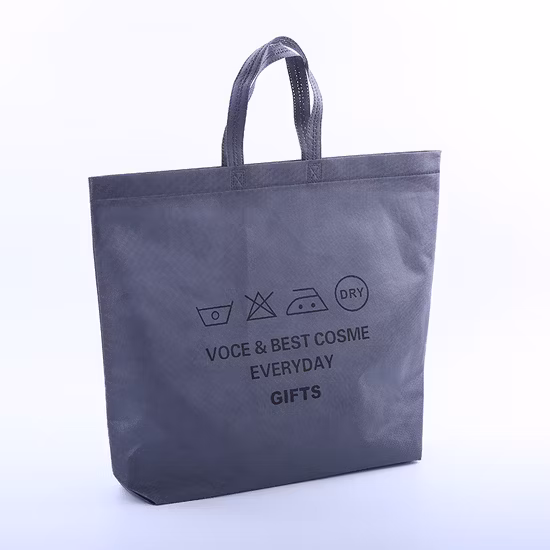 China Cheap Price Women with Handles Canvas Tote Portable Shopping Bag