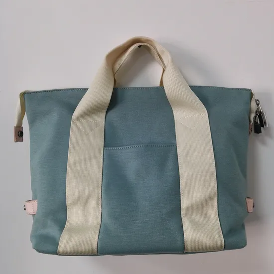 OEM 7L Polyester/Cotton /Canvas/ Shoulder /Beach /Lady /Woman Tote Bag for Shopping 