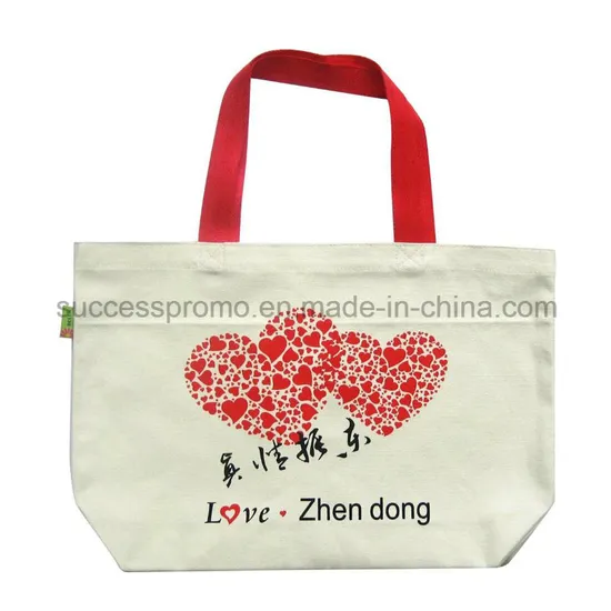 Cotton Canvas Shopping Promotional Reusable Tote Bag 